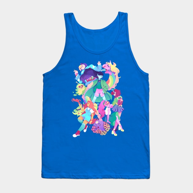 Girls Girls Girls Tank Top by nursh